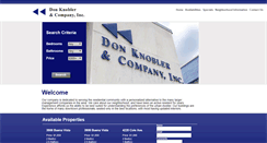 Desktop Screenshot of donknobler.com